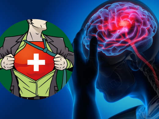 První pomoc při cévní mozkové příhodě